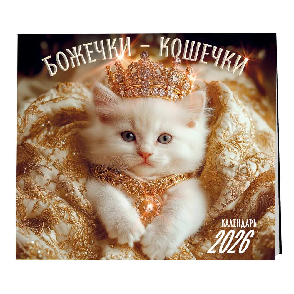 Календарь настенный перекидной "Божечки-кошечки" на 2026 год  - 3