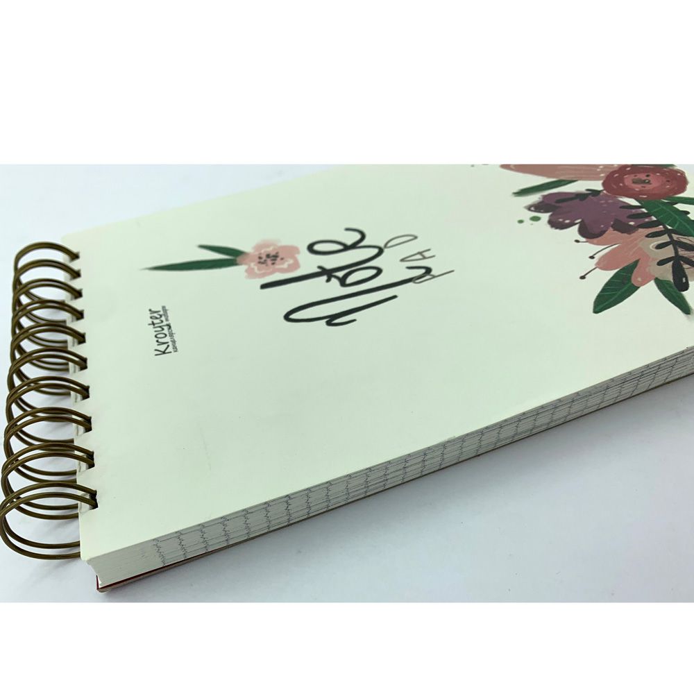 Блокнот "Flowers", А5, 120 листов, клетка, разноцветный - 2