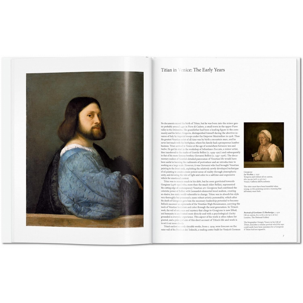 Книга на английском языке "Basic Art. Titian"  - 2