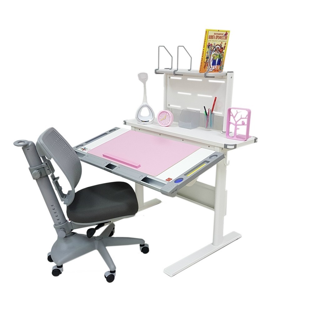 Кресло детское Comf-Pro UR-C3 SPEED ULTRA Chair, пластик, ткань, пластик, корпус серый, с чехлом салатовым, серый - 5