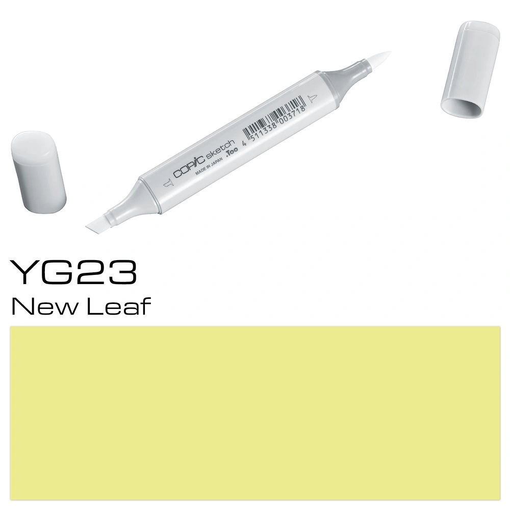 Маркер перманентный "Copic Sketch", YG-23 свежий лист