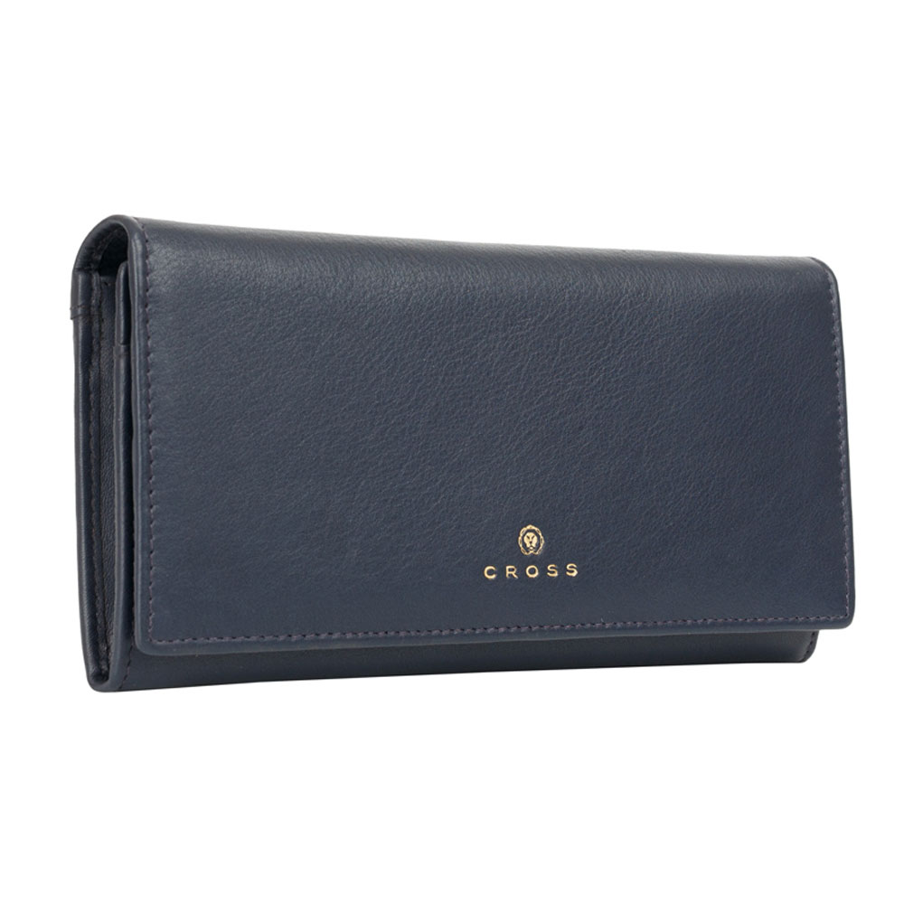 Кошелек "Monaco Navy", кожа, темно-синий - 2