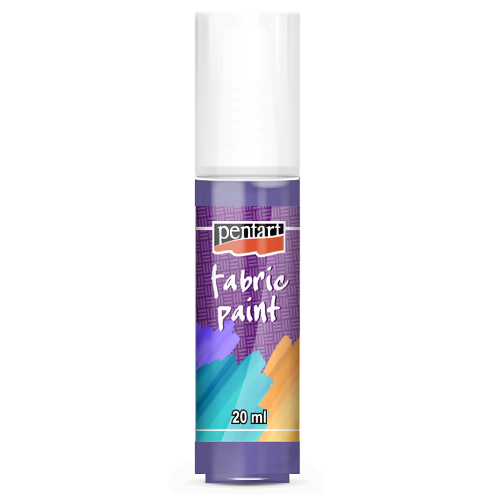 Краски для текстиля "Pentart Fabric paint", 20 мл, фиолетовый