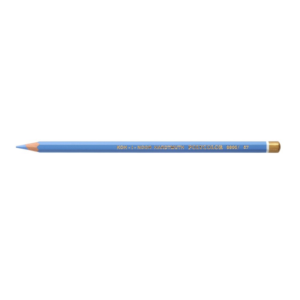 Карандаш цветной Koh-I-Noor "Polycolor 3800", 057 синий горный