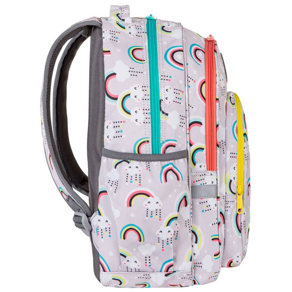 Рюкзак школьный CoolPack "Rainbow time", L, фиолетовый, голубой - 2