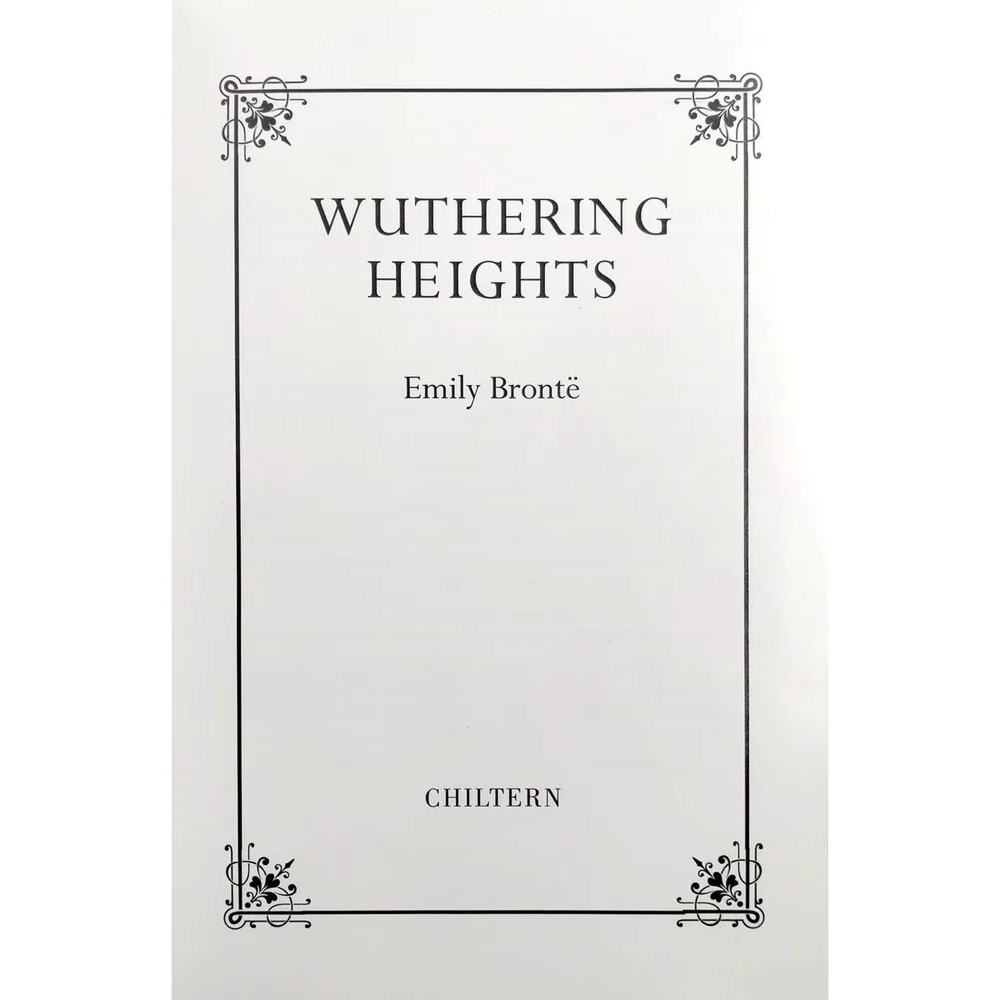 Книга на английском языке "Wuthering Heights (подарочное издание)", Emily Bronte - 3