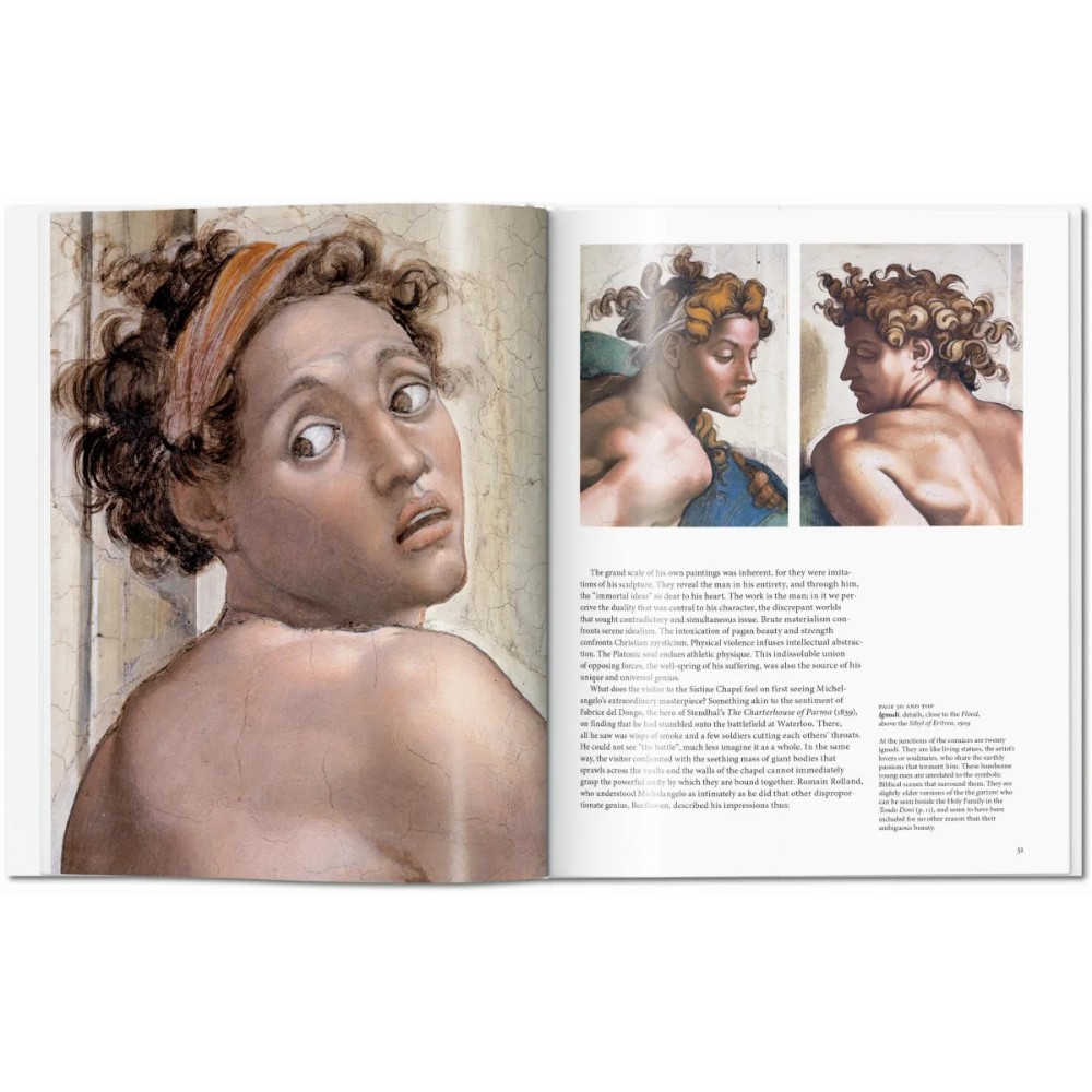 Книга на английском языке "Basic Art, Michelangelo" - 2