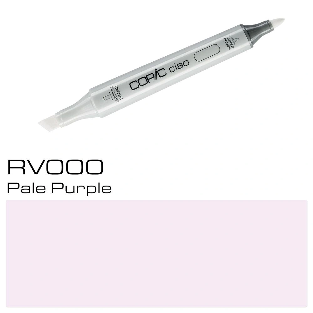 Маркер перманентный "Copic ciao", RV-000 бледно-фиолетовый