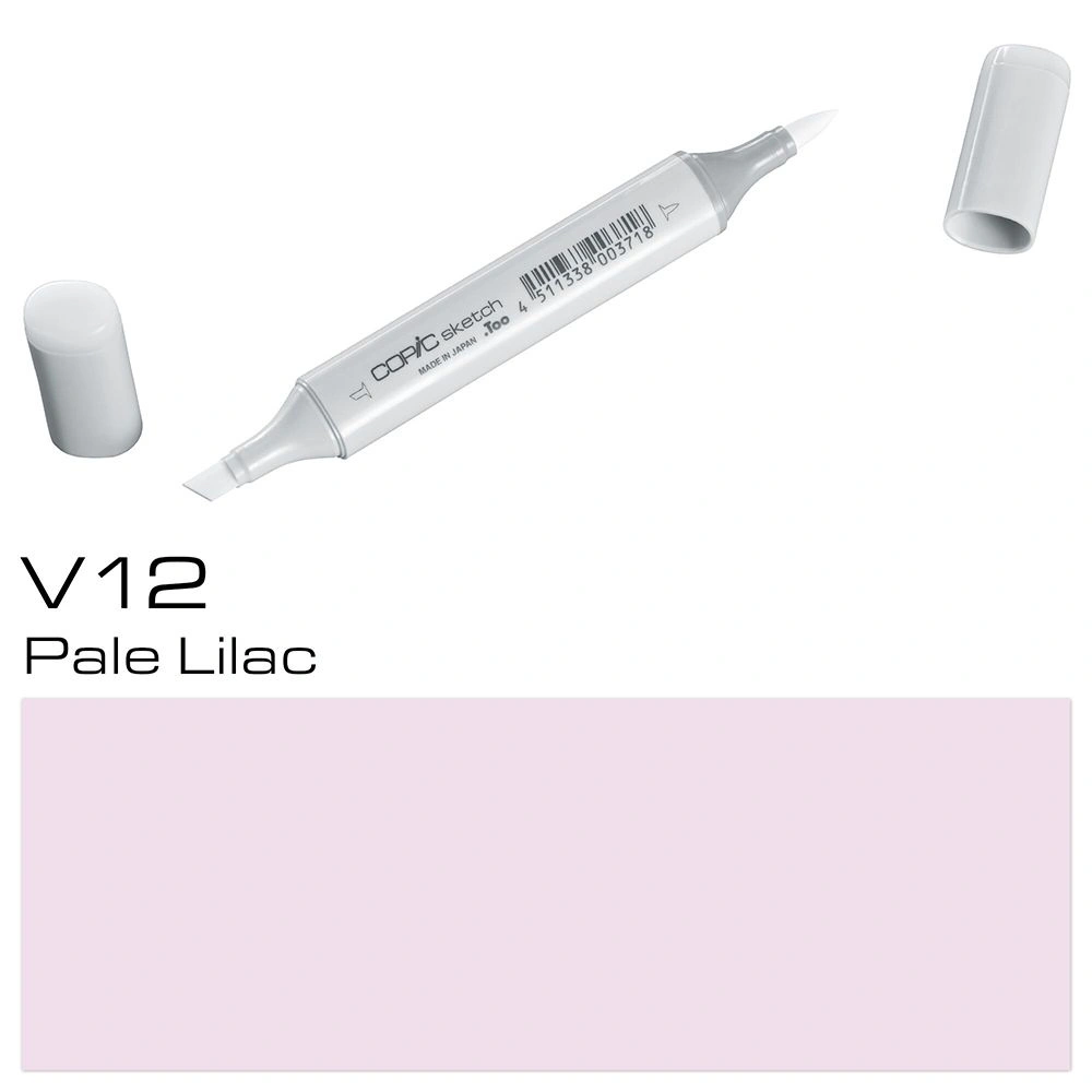 Маркер перманентный "Copic Sketch", V-12 бледно-сиреневый
