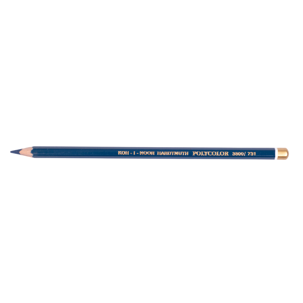 Карандаш цветной Koh-I-Noor "Polycolor 3800", 731 бирюзовый темный