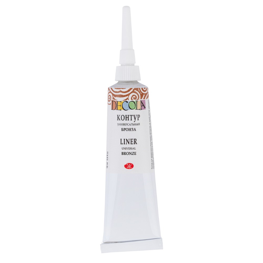Контур акриловый "Декола", 963 бронза, 18 мл., туба