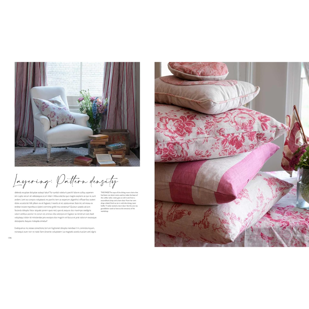 Книга на английском языке "A Life in Fabric. Bring Colour, Pattern and Texture into Your Home", Christina Strutt - 3
