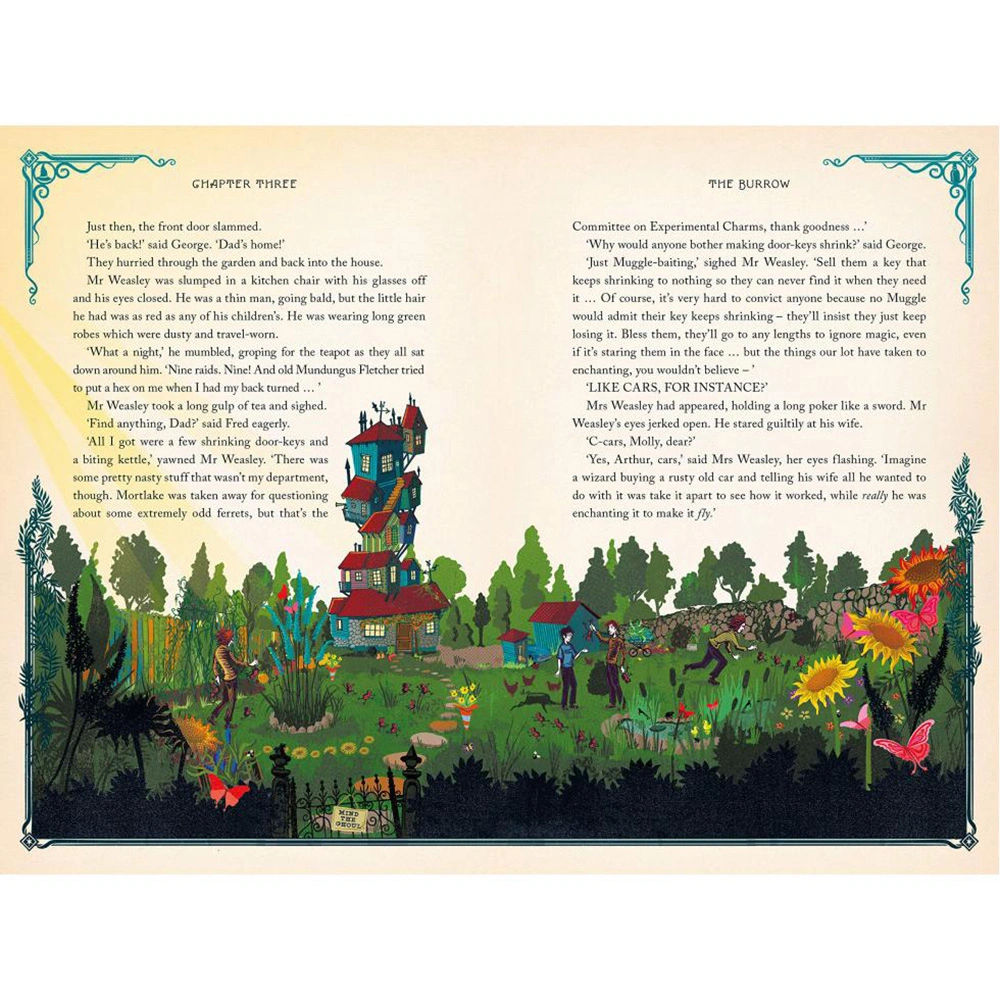 Книга на английском языке "Harry Potter and the Chamber of Secrets: MinaLima Edition", Rowling J.K. - 7
