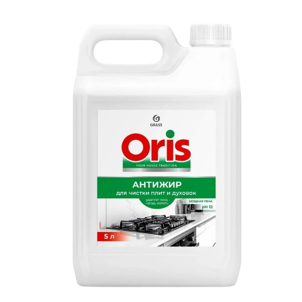 Средство чистящее для плит, духовок, грилей "Oris", 5 л