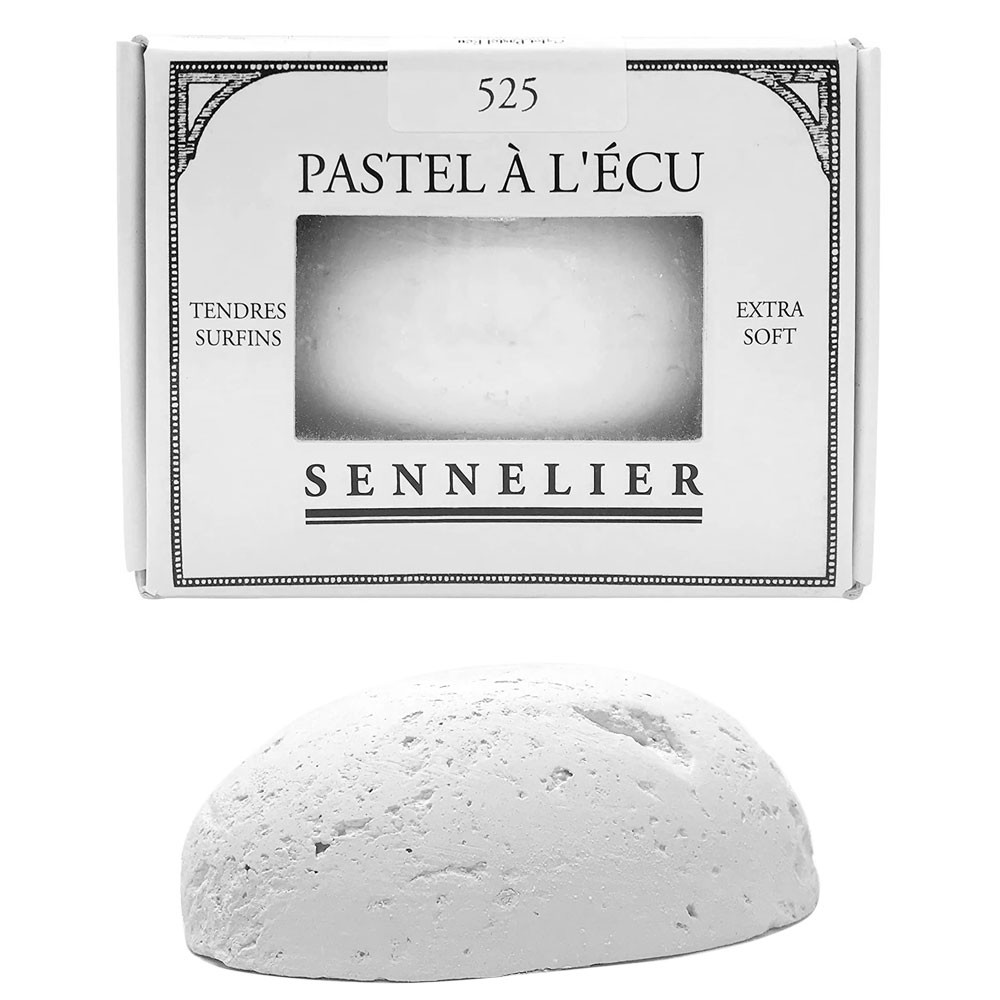Пастель сухая "À l'écu Pastel", галька, 525 белый
