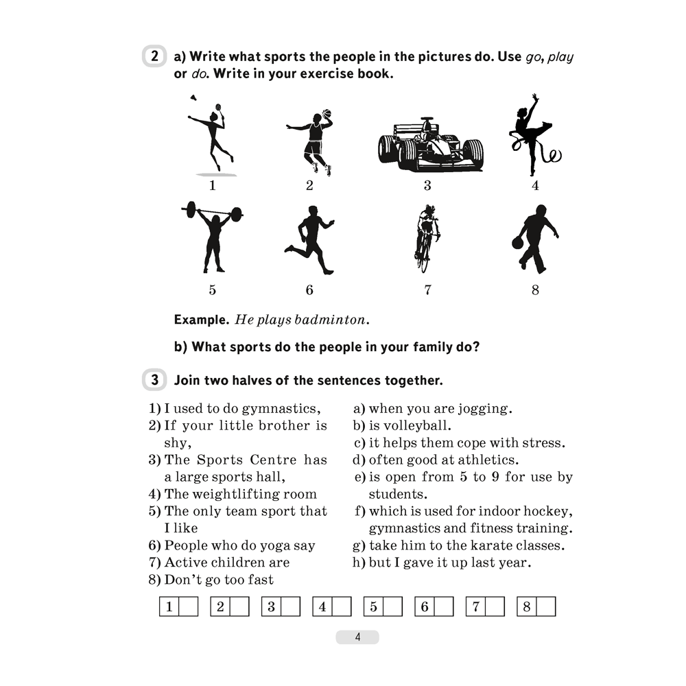 Английский язык. 7 класс. Практикум-2/Activity Book-2 (повышенный уровень), Демченко Н. В., Севрюкова Т. Ю. - 3
