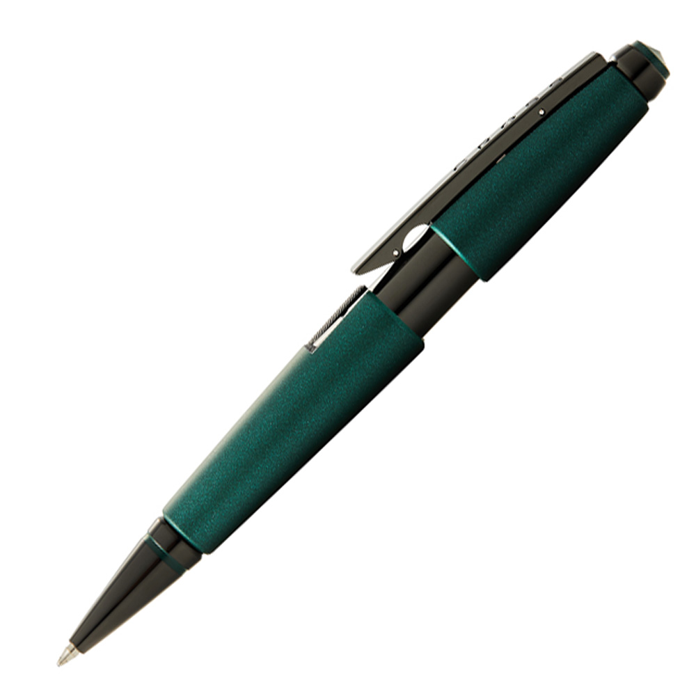 Ручка-роллер Cross "Edge Matte Green Lacquer", 0.7 мм, зеленый, черный, стерж. черный - 3