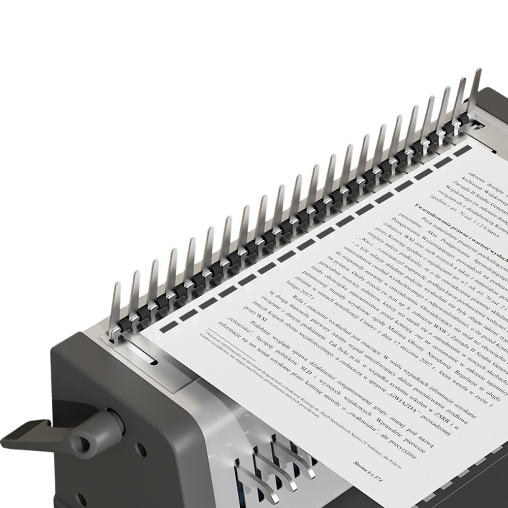 Перфобиндер Deli Plastic Binder "T314" - 2