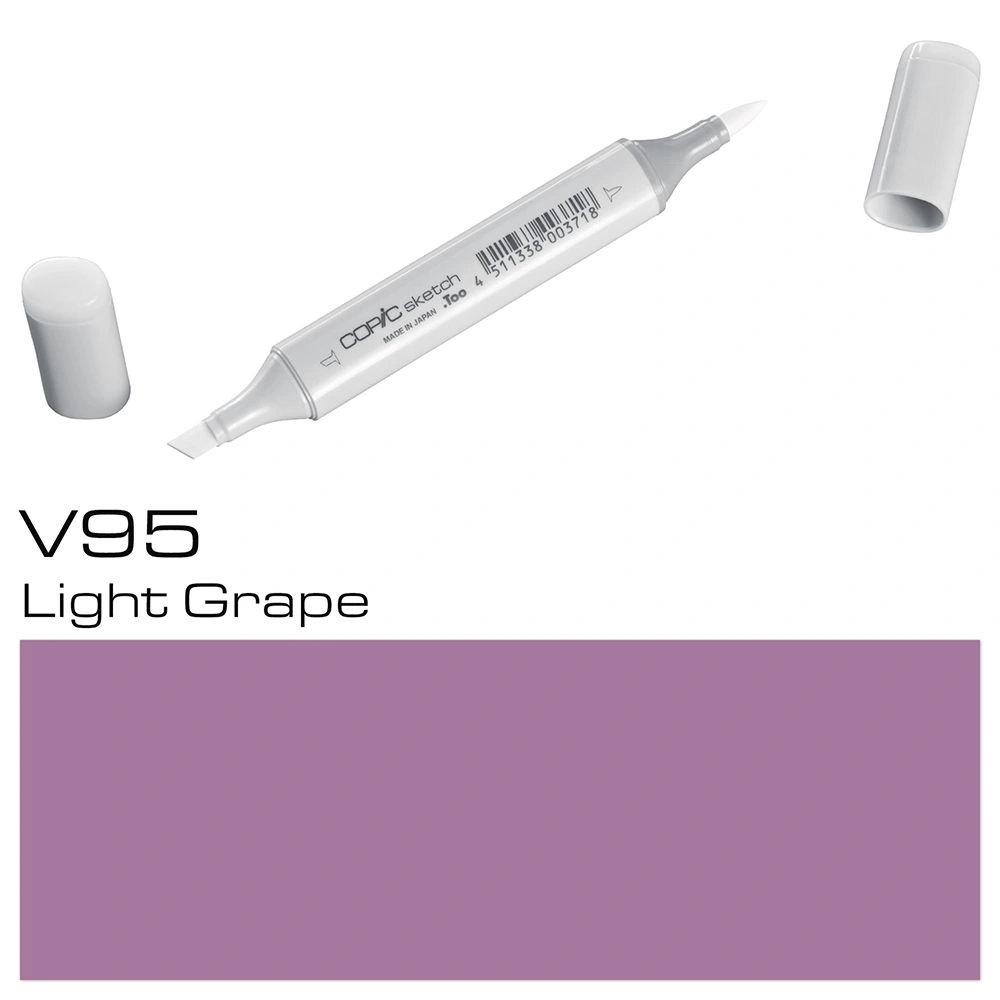 Маркер перманентный "Copic Sketch", V-95 светлый виноград