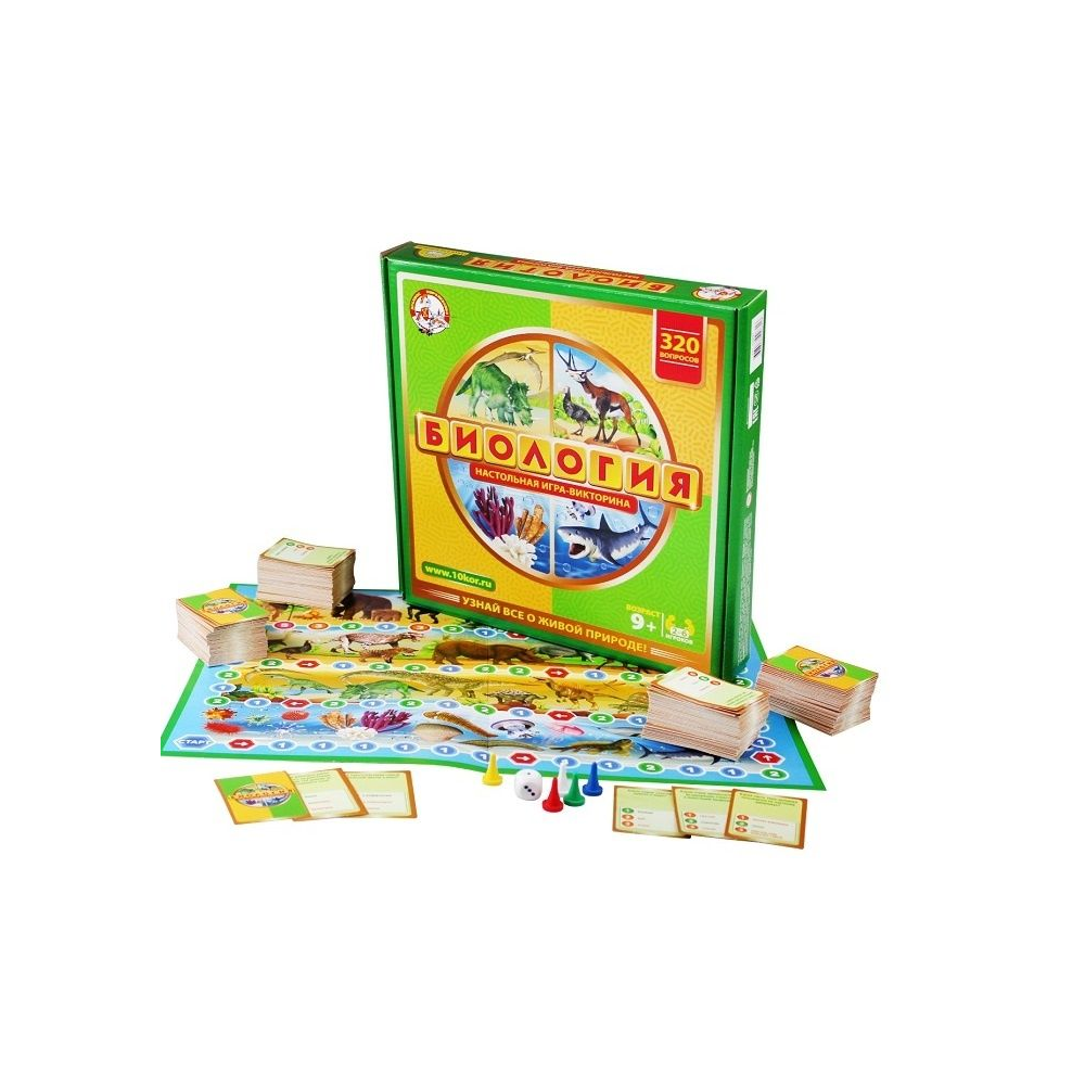Игра настольная "Викторина. Биология" - 2
