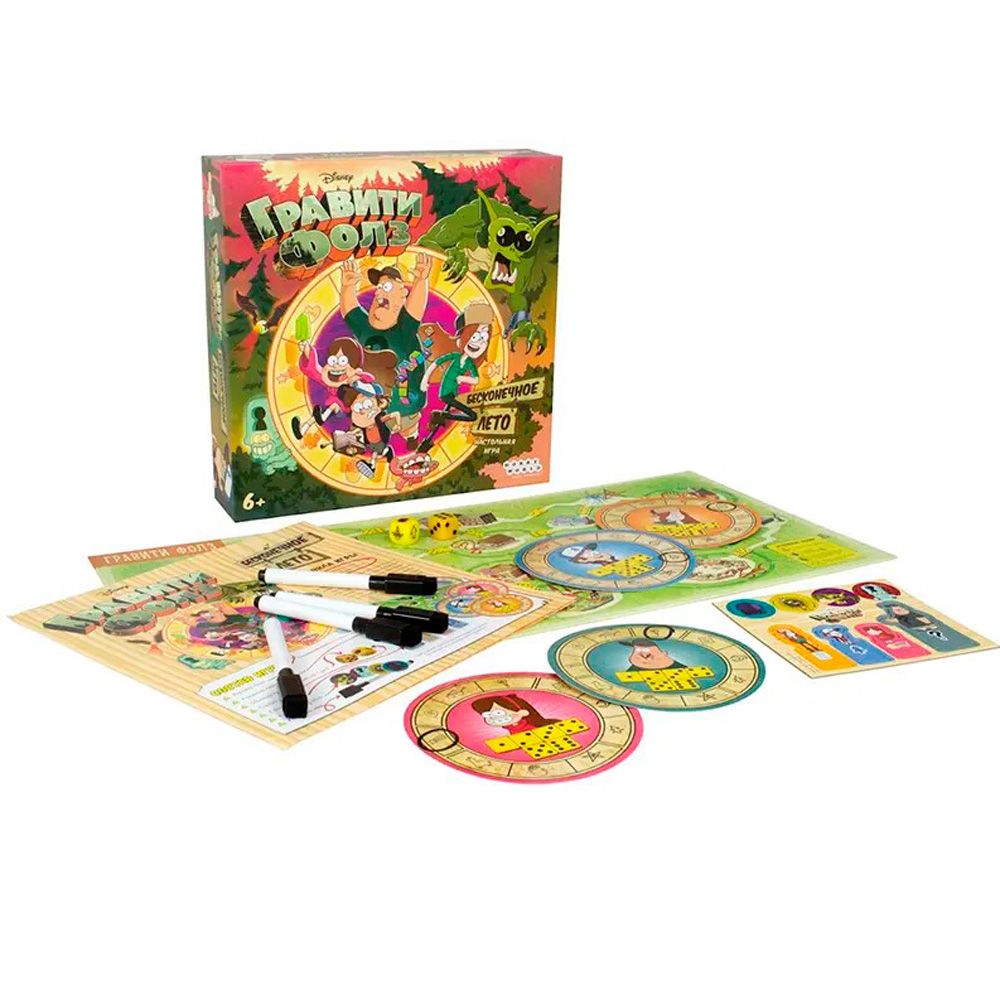 Игра настольная "Гравити Фолз: Бесконечное лето" - 4