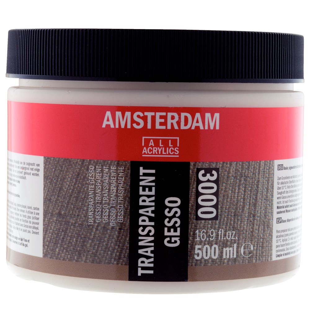 Грунт акриловый "Amsterdam", 500 мл, прозрачный